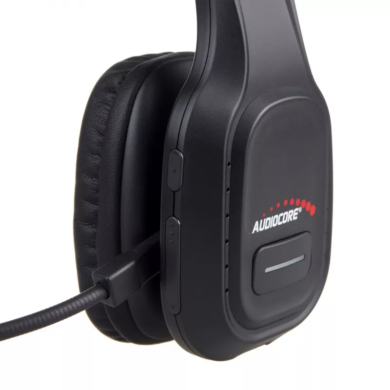 Audiocore 74452 Belaidės ausinės su triukšmo slopinimo mikrofonu, skirtos skambučių centrui ir biurui
