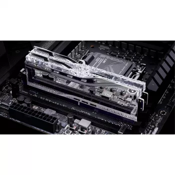 DIMM 32 GB DDR5-7600 (2x 16 GB) Dual-Kit, Arbeitsspeicher silber, F5-7600J3646G16GX2-TR5S, Trident Z5 Royal, INTEL XMP