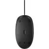HP 125 laidinė pelė, ambidekstrinė, optinė, USB Type-A, juoda
