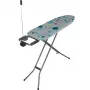 Pilno dydžio lyginimo lenta Vileda 163316 — 1200x380 mm, reguliuojamas aukštis 75–96 cm, nerūdijančio plieno kojos, laikiklis lygintuvui