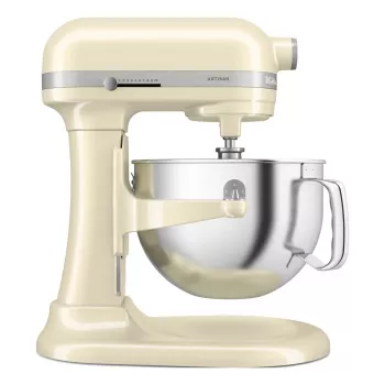 KitchenAid 5KSM60SPXEAC Stacionarus maišytuvas 375 W Kreminė, Pilka, Nerūdijantis plienas