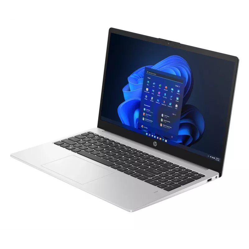 Nešiojamas kompiuteris HP 255 G10 15,6 colio FHD, AMD Ryzen 5 7530U (2.0–4.5 GHz), 8 GB DDR4, 512 GB NVMe SSD, AMD Radeon Graphics, Windows 11 Home, Dark Ash