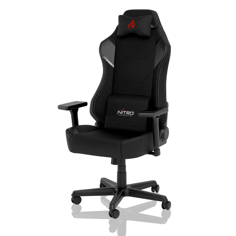 Nitro Concepts X1000 kompiuterio kėdė su apmuštu sėdynės ir atlošo