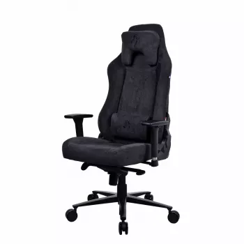 Arozzi Vernazza Soft Fabric žaidimų kėdė - Pure Black