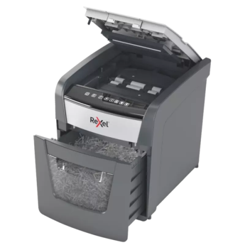 Rexel Optimum AutoFeed+ 50X automatinis kryžminis popieriaus smulkintuvas P4