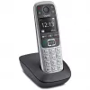 Gigaset E560 belaidis DECT telefonas su skambučio numerio atpažinimu, juodas/sidabrinis