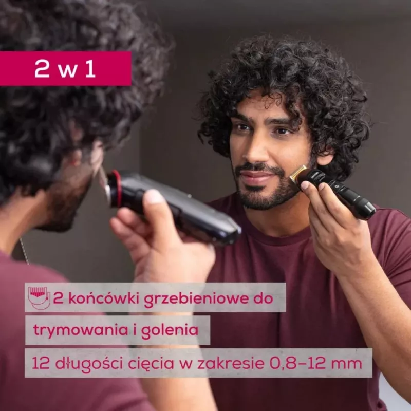 Beurer MN4 barzdos ir šepetėlio kirpimo mašinėlė, įkraunama, precizinis pjovimas