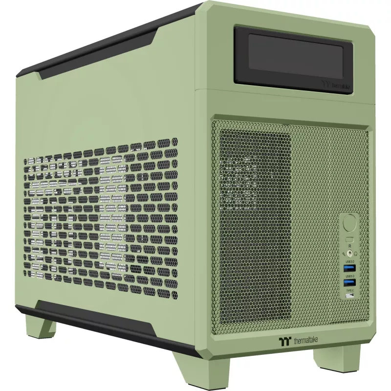 PC korpusas Thermaltake TR100 Mini Tower žalias