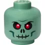 LEGO Storage Head Skeleton dėžutė juoda/raudona, didelė