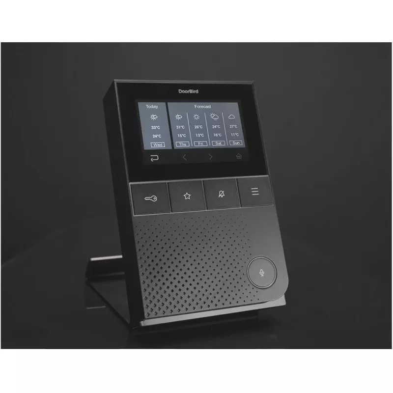 IP vaizdo domofonas DoorBird A1101 Black Edition – lauko skambučio skydelis IP vaizdo prieigos kontrolei