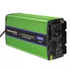 Automobilinis keitiklis Qoltec Monolith 1200 W žalias 12 V