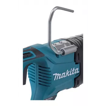 Pjūklas stūmoklinis Makita DJR187Z, 18V Li-Ion, eiga 32 mm, smūgių dažnis 2300–3000 s/min, pjovimo gylis mediena 255 mm, metalas 130 mm