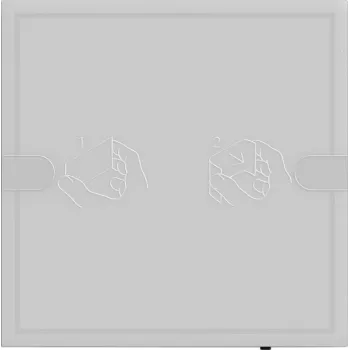 GIRA mygtukinis jutiklis 4 Comfort 1x KNX TS4 antracitas 5001028