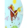 NeXtime klok 8812 Jump for joy, Ø30 cm, sieninis, mėlyna / įvairiaspalvis