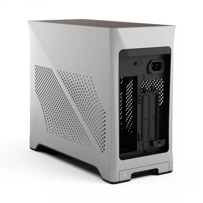 Fractal Design Era 2 Mini Tower sidabrinis