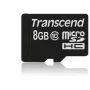 Transcend Ultimate microSDHC 8GB atminties kortelė su SD adapteriu