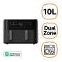Xiaomi Dual Zone oro gruzdintuvė, 10 L, 2700 W, juoda