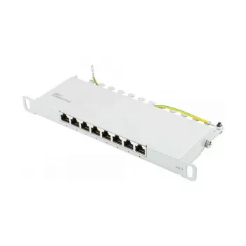 Good Connections Patchpanel 10Cat. 6 8-P. 0,5 HE šviesiai pilkas