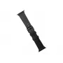 Odinė apyrankė Apple Watch FIXED FIXLST-434-BK — juoda, keičiama juostelė