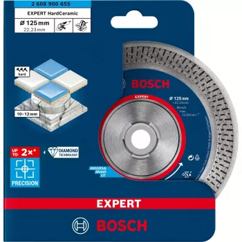 Bosch Expert HardCeramic pjūklo diskas keramikai 12,5 cm 1 vnt.
