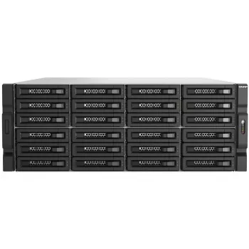 QNAP - TL-R2400PES-RP - Festplatten-Array - 24 Schächte (SATA-600 / SAS-3) SAS 12Gb/s (extern) Rack einbaufähig 3U