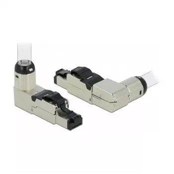 RJ-45 kištukas DeLOCK 86489 1× RJ-45 pilka