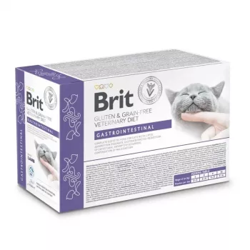 BRIT Veterinary Gastrointestinal Lamb šlapias ėdalas katėms - 12x85g