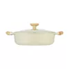 Negilus puodas D28cm 4,1L smėlio spalvos