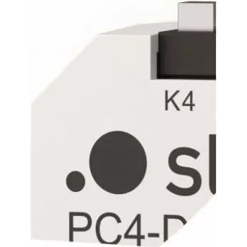 Steinel PC4‑DALI‑2 sieninis valdiklis, baltas, mygtukinis valdymas, 43×15×50 mm, -20–50 °C
