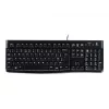 Logitech Desktop MK120 laidinis klaviatūros ir pelės rinkinys, USB, QWERTZ, juodas