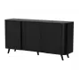 Cama VOLARE komoda 151 x 39 x 75 cm juodas