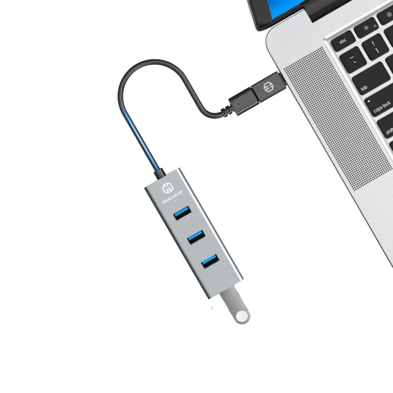 USB šakotuvas GRAUGEAR G-HUB4-AC