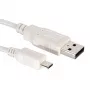 USB laidas Value USB 2.0 USB-A kištukas, USB micro-B kištukas 3,00 m baltas ekranuotas 11.99.8755
