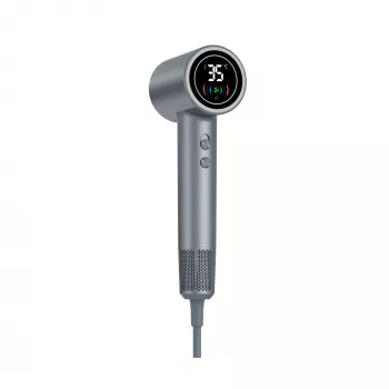 Plaukų džiovintuvas DENVER HDD-1400DGR 1400 W, pilkas, 110–240 V, 1,8 m laidas, 25–75 °C, 70×89×280 mm