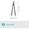GARDENA EnergyCut genėjimo žirklės Bypass juoda žalia plienas 5 cm