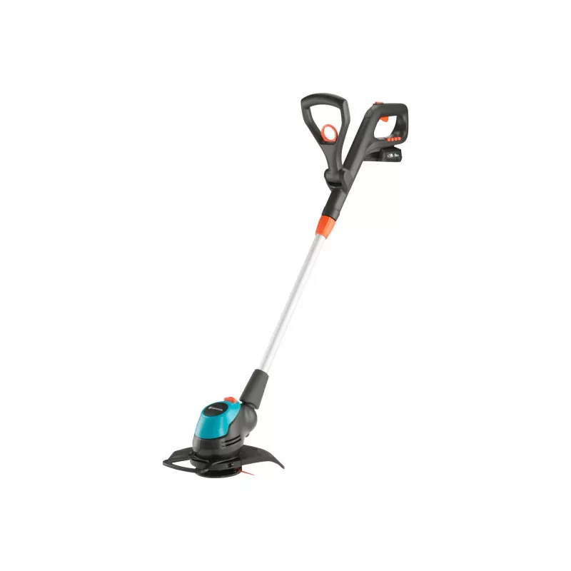 Gardena EasyCut 23/18V paruoštas naudoti rinkinys – belaidis žoliapjovė – 2 Ah – pjovimo plotis 230 mm – 2,4 kg (14700-20)