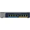 NETGEAR MS108TUP nevaldomas L2 2.5G Ethernet (100/1000/2500) maitinimas per Ethernet (PoE) pilkas