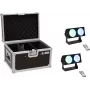 LED šviestuvų juosta EUROLITE CBB-2 COB RGB 2x – kompaktiškas COB RGB linijinis šviestuvas, dvivienis