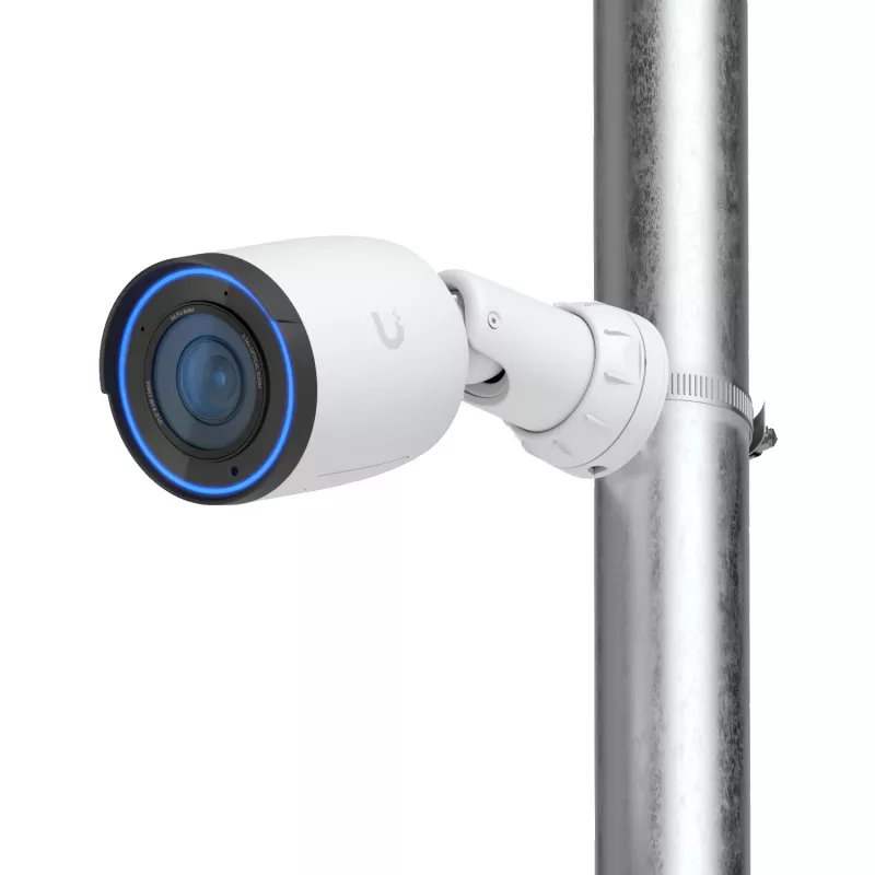 IP apsaugos kamera UBIQUITI G6 Pro Bullet – 4K (3840×2160), laidinė, vidaus/lauko, 1/1,2 colio CMOS, 5,9–13,8 mm, 2,36x optinis priartinimas, montavimas prie lubų/sienos/stulpo