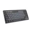 Logitech MX Mechanical Mini belaidė mechaninė klaviatūra (tenkeyless, Bluetooth)