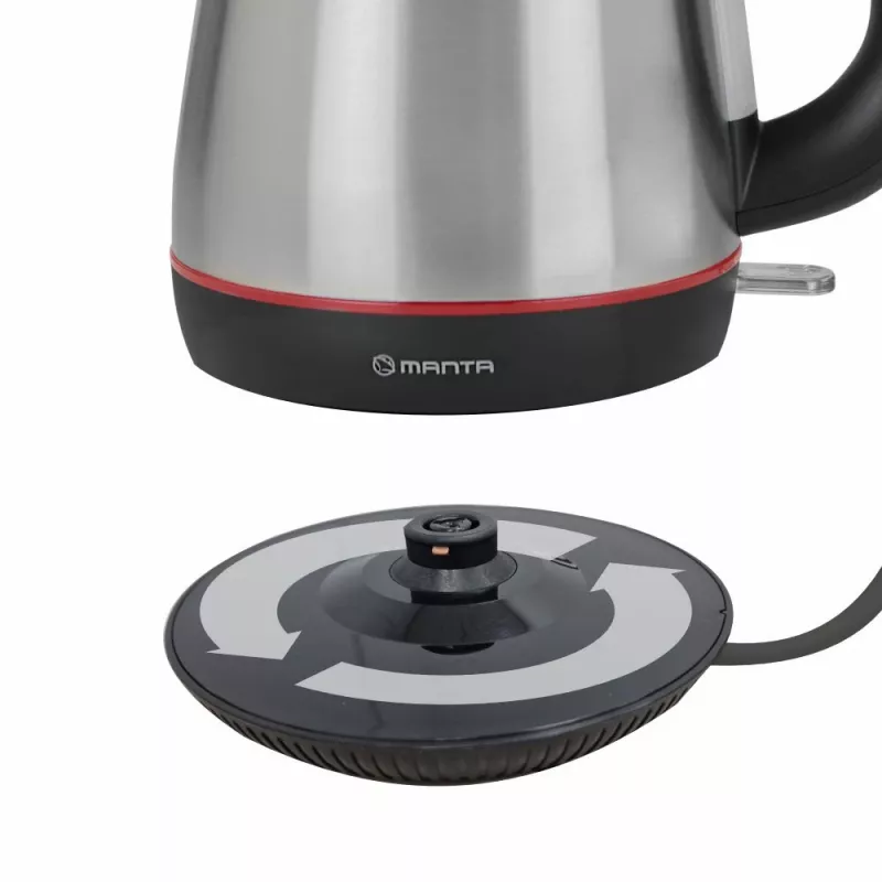 Elektrinis virdulys MANTA 1,7 l 2200 W nerūdijantis plienas