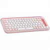 Logitech POP Icon Combo - Belaidis klaviatūros ir pelės rinkinys - Bluetooth LE - QWERTY - US International - rožinė, baltos spalvos (920-013142)