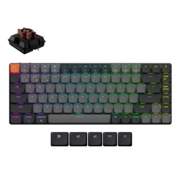Belaidė klaviatūra K3 RGB / JUODA K3X-B3 Keychron
