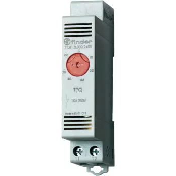 Finder valdymo spintos termostatas Vari-Thermostat, serija 7T.81 7T.81.0.000.2403 (šildymas) +0 – +60 °C 10 A