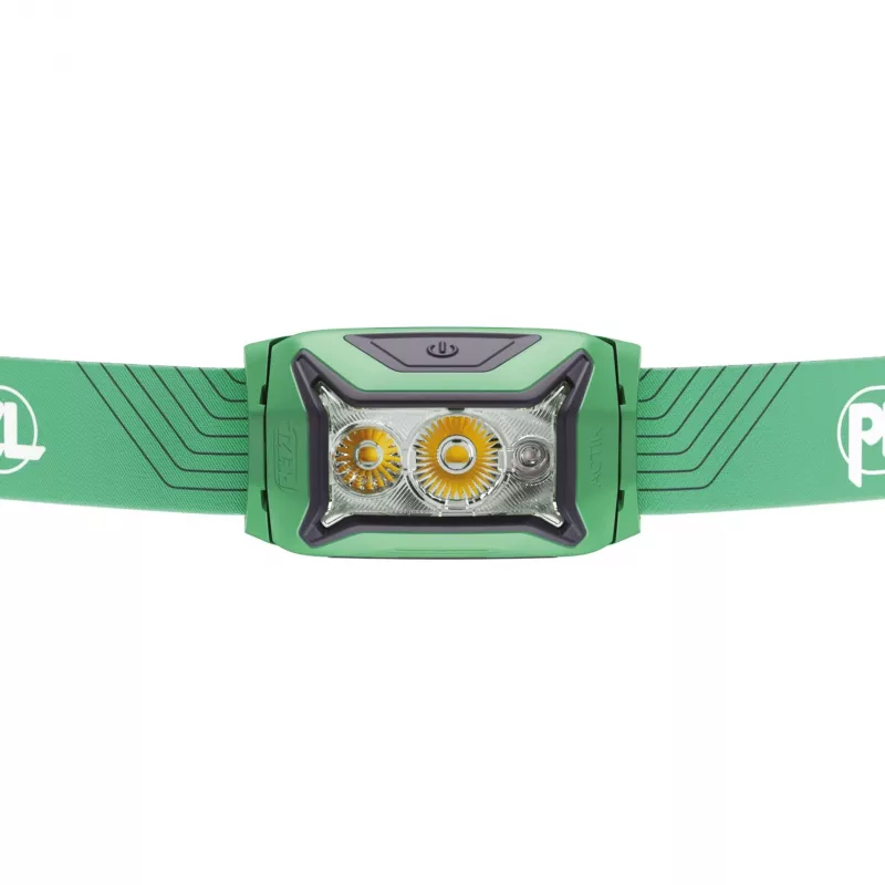Priekinė galvos lemputė Petzl ACTIK Green 450 lm IPX4 100 h