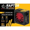 Maitinimo šaltinis RAPTOR 600W BRONZE 80+, vienguba linija, DC-DC