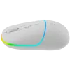 Canyon MW-22 CNS-CMSW22SW Pelė – 2 viename Bluetooth/2,4 GHz – optinė – 800/1200/1600 DPI – 4 mygtukai – RGB apšvietimas – įkraunama – Sniego Baltumo