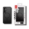 Dėklas Crong Hybrid Matte Magnetic Samsung Galaxy S26 — TPU ir PC, Juodas