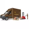 Pristatymo sunkvežimio modelis BRUDER 02678 Surinktas 1:16