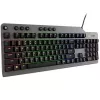 Mechaninė žaidimų klaviatūra Lenovo Legion K500 — pilno dydžio 104 klavišų USB, QWERTY JAV anglų, RGB apšvietimas, pilka/juoda